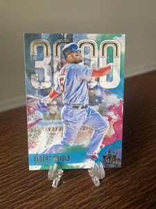 Albert Pujols 2020 Panini Diamond Kings #3000-12 Baseball Card Insert HOF LEGEND - Picture 1 of 2