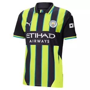 2024 Manchester City away soccer jerseys! MENS Large/Medium - Picture 1 of 3