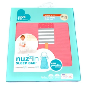 Sacco a pelo Love to Dream Nuzzlin bambino 18-36M stadio 3 rosa 0,2 TOG extra leggero - Foto 1 di 6