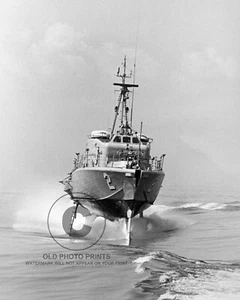 USS Tucumcari PGH-2 Hydrofoil Patrol Gunboat 1971 Photo US Military 8X10 Print - Picture 1 of 2