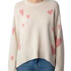 Zadig&Voltaire Women's Round Neck Contrasting Cashmere Sweater