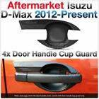 Produktbild - Türgriff Tasse Schüssel Abdeckung Isuzu D-Max DMax RT50 RT85 2012-2019 Schwarz D
