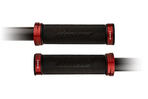 Driven Racing D-Axis grips Red on Black grips R1 GSXR R6 CBR ZX - Picture 1 of 1