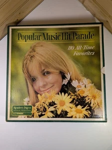 Popular Music Hit Parade Readers Digest - 9LPs-110 All Time Favorites Great Cond - Imagen 1 de 2