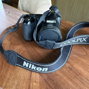 Schöne Nikon COOLPIX L330 20.2MP Digitalkamera 26X Zoom - Schwarz - Bild 1 von 7