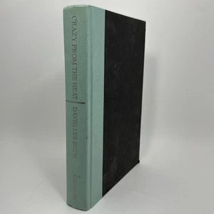 1997 David Lee Roth “Crazy From The Heat” First Edition Hardcover Book No DJ - Bild 1 von 6