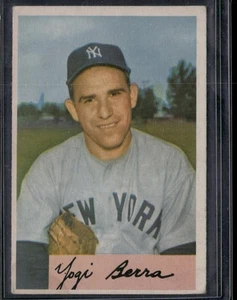 Yogi Berra 1954 Bowman New York Yankees MLB HOF #161 - Picture 1 of 2