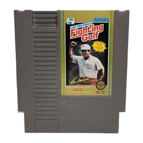 Authentic LEE TREVINO'S FIGHTING GOLF Video Game (Nintendo NES, 1989) - Tested