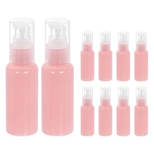 10 pezzi bottiglia pompa da viaggio, dispenser bottiglia pompa vuota, 1,7 oz rosa chiaro - Foto 1 di 7