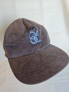 Expo 86 Vancouver Exposición Mundial Pana Snapback Souvenir Sombrero Gorra Gris - Imagen 1 de 10