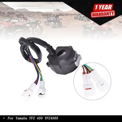 Para Yamaha YFZ 450 YFZ450X Manillar Interruptor Encendido Apagado Arranque Parada Faro Nuevo Foto 1 de 4