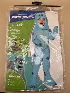 Disney Monsters Inc Sulley Costume 3T-4T Toddler by Spirit Halloween, Preowned - Picture 1 of 16