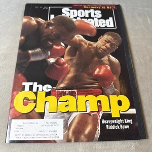 1992 Sports Illustrated Nov 23 The Champ Riddick Bowe - Bild 1 von 4