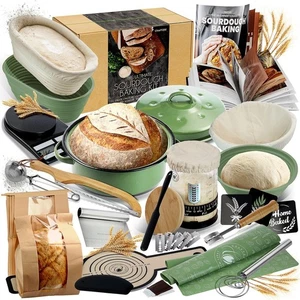 Starter Kit lievito madre super all inclusive con pentola e guida per principianti/ricettario - Foto 1 di 8
