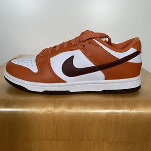 Sneakers da donna Nike Dunk Low Bronze Eclipse arancioni bianche marroni taglia 6 - Foto 1 di 10