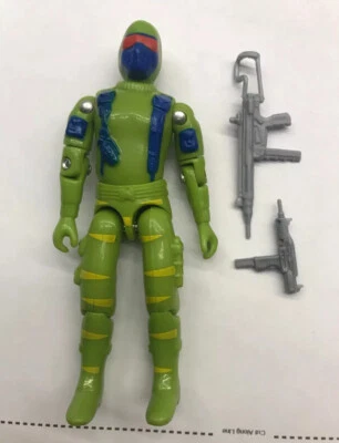 Lote brazo giratorio ojos serpiente verde lima Gi Joe Cobra Tiger Force Forca Tigra Brasil Foto 1 de 4