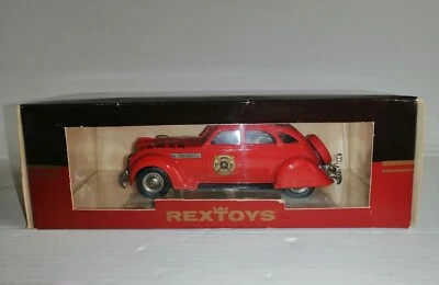 CHRYSLER AIRFLOW 1935 POMPIERS REXTOYS SCALA 1/43 - Immagine 1 di 4