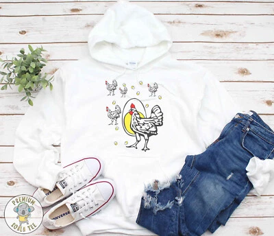 Roseanne Chicken printed Shirts Sweaters Artistic Statement Funny Shirts Hoodie - Image 1 of 4