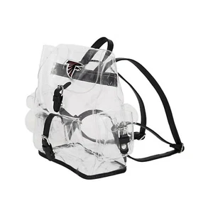 Football Atlanta Falcons Rucksack Tasche Transparent Klar 12"x4,5"x10" - Bild 1 von 1