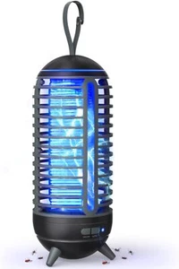 Bug Zapper Outdoor Rechargeable 2 in 1 Wireless Mosquito Killer Lamp 2500mAh - Picture 1 of 5