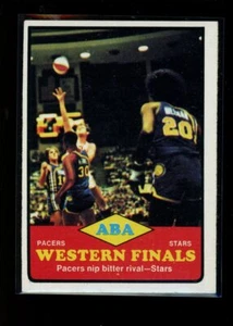 1973-74 Topps #206 ABA Western Finals - Picture 1 of 2