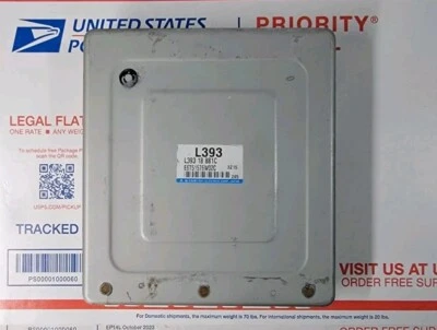 2003 2004 Mazda 6 2.3L A/T motor computador L393 18 881C unidade módulo de controle ECU - Imagem 1 de 4