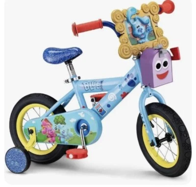 Bicicleta infantil Nickelodeon Blue's Clues & You, rodas de 12 polegadas, idades de 2 a 4 anos... - Imagem 1 de 2