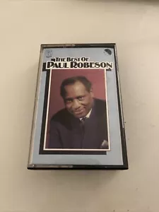 The Best of Paul Robeson compilation Cassette Tape Tested & VGc - Picture 1 of 5