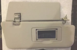 06-11 MERCEDES-BENZ W164 ML350 PASSENGER RIGHT SUN VISOR GENUINE OEM PART GRAY - Picture 1 of 7