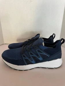 Lightweight Shoes Mens 9.5 Navy Slip On Travel Casual Sneakers SARR006M DXRXRDEU - Picture 1 of 8
