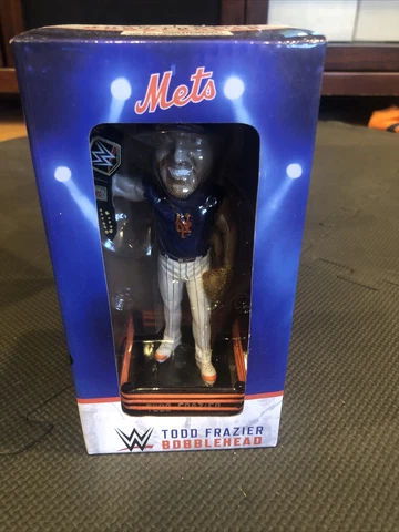New York Mets Todd Frazier WWE Bobblehead SGA WWE Belt MLB NY Cover