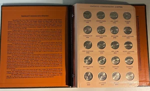 Washington Statehood Quarters 1999-2008 Date Set 50 Coins in Dansco #7146 100%! - Picture 1 of 12