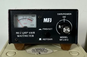 MFJ-813 QRP 5 WATT SWR WATTMETER USED - Picture 1 of 2