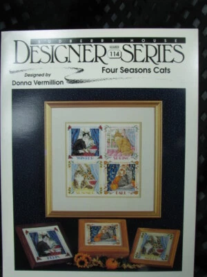 L304 Sudberry House FOUR SEASONS CATS Donna Vermillion Leaflet 114 - Image 1 of 3