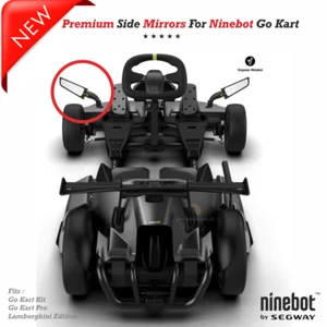 Spiegel für Segway Ninebot Gokart Pro Kit Rückspiegel Seitenspiegel links rechts - Bild 1 von 5