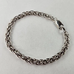 Sterling Silver Prochain Tennis Bracelet 4mm Rope Design 8.5g 7.25 in [8110] - Picture 1 of 5