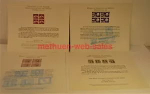 Bureau of Engraving&Printing~Souvenir Cards~Echo 1,Independance Hall,LA Purchase - Picture 1 of 1