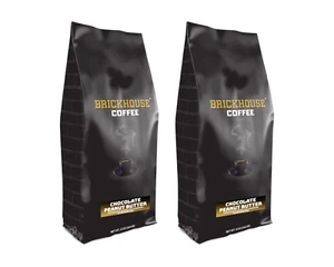 Café molido Brickhouse, mantequilla de maní con chocolate, 2 bolsas (12 oz cada una) - Imagen 1 de 6