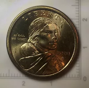 2000 P Sacagawea Dollar DDO “Liberty” & DDR Error Coin - Picture 1 of 11