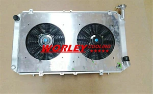 44mm Aluminum Radiator + Shroud FOR FORD Maverick Y60 4.2L PETROL 1988-1994 MT - Picture 1 of 12