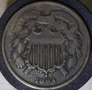 1864 2¢ Fine - Picture 1 of 11