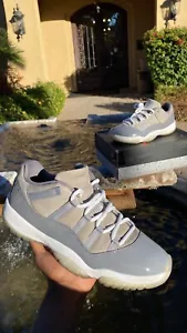 Nike Air Jordan 11 Retro Low ‘Cool Grey’ - Men’s 10.5 / Women’s 12 - Picture 1 of 5