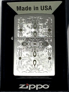 2018 Classical Curve Zippo Lighter #28457 Beautifully EngravedA-18 New in Box - Picture 1 of 6