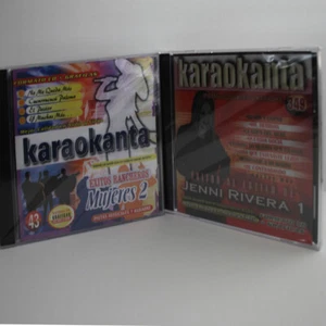 KARAOKE CD+G KARAOKANTA Pistas Rancheras mujeres+ Jenny Rivera 2 discos nuevos - Picture 1 of 2
