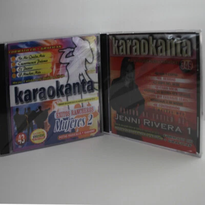 KARAOKE CD+G KARAOKANTA Pistas Rancheras mujeres+ Jenny Rivera 2 discos nuevos Foto 1 de 2