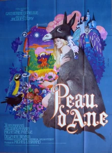 PIEL DE BURRO - PEAU D'ANE - DENEUVE / DEMY - CARTEL ORIGINAL GRANDE DE PELÍCULA FRANCESA - Imagen 1 de 1