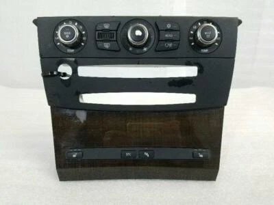 06 07 BMW 550I calefacción aire acondicionado control Foto 1 de 4