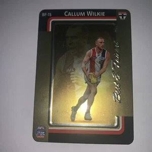 2025 AFL Teamcoach Gold Best & Fairest Callum Wilkie St Kilda - Code Unused - Picture 1 of 2
