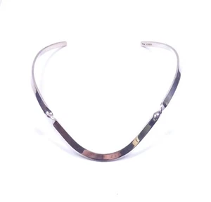 Ausgefallenes Halsband Halskette Vintage 925 Sterling Silber 27,6 g  - Bild 1 von 8