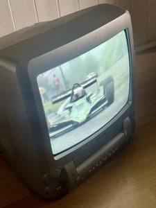14 Inch Pacific CRT Retro Gaming TV Monitor VCR Combo RGB Scart 240p PVTV1452 - Picture 1 of 6